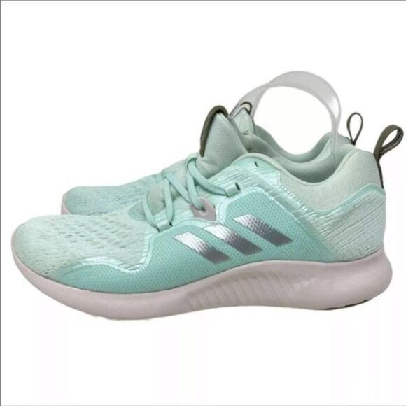 Adidas Sneakers WMNS 10 Blue Green EdgeBounce Ice Mint B96334 Running Sporty NEW - Picture 4 of 11
